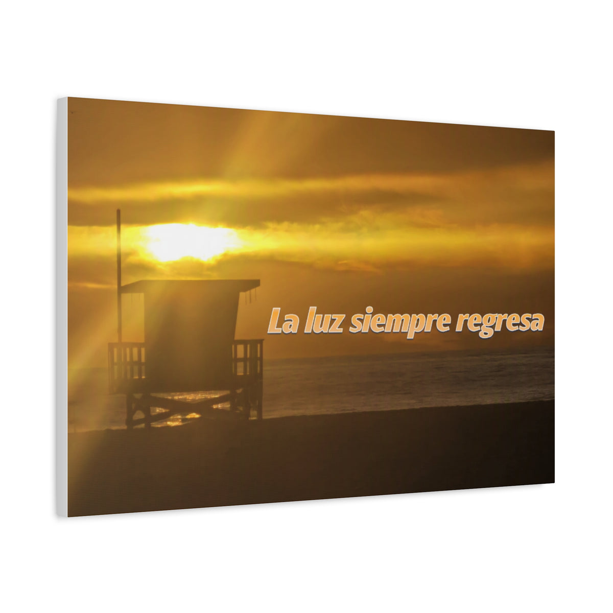 La Luz Siempre Regresa Canvas Print
