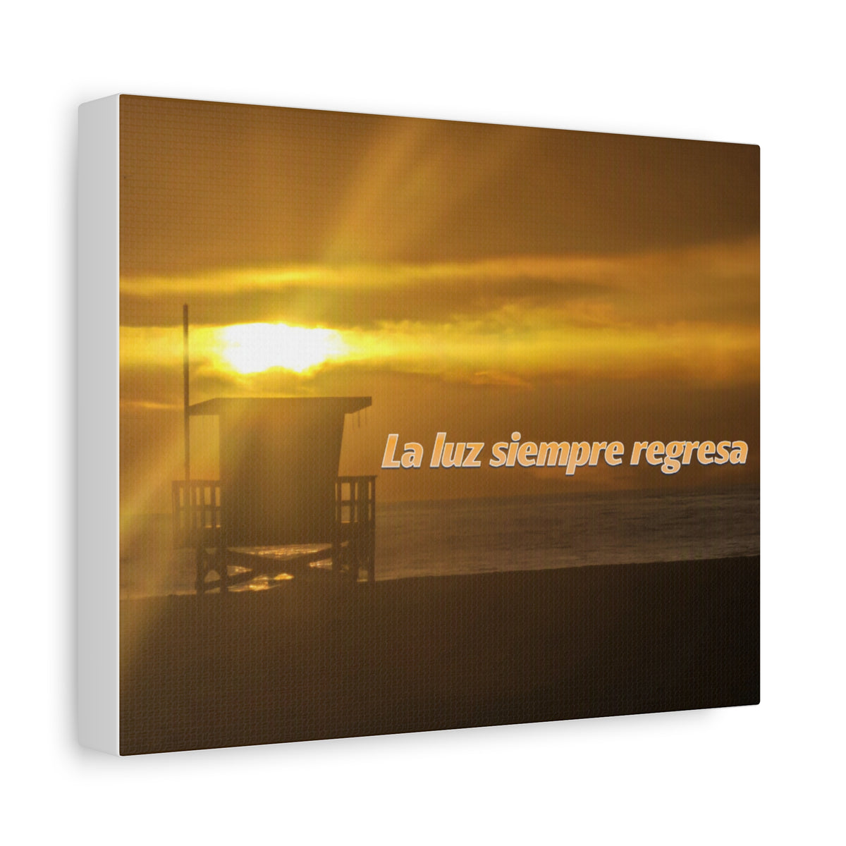 La Luz Siempre Regresa Canvas Print