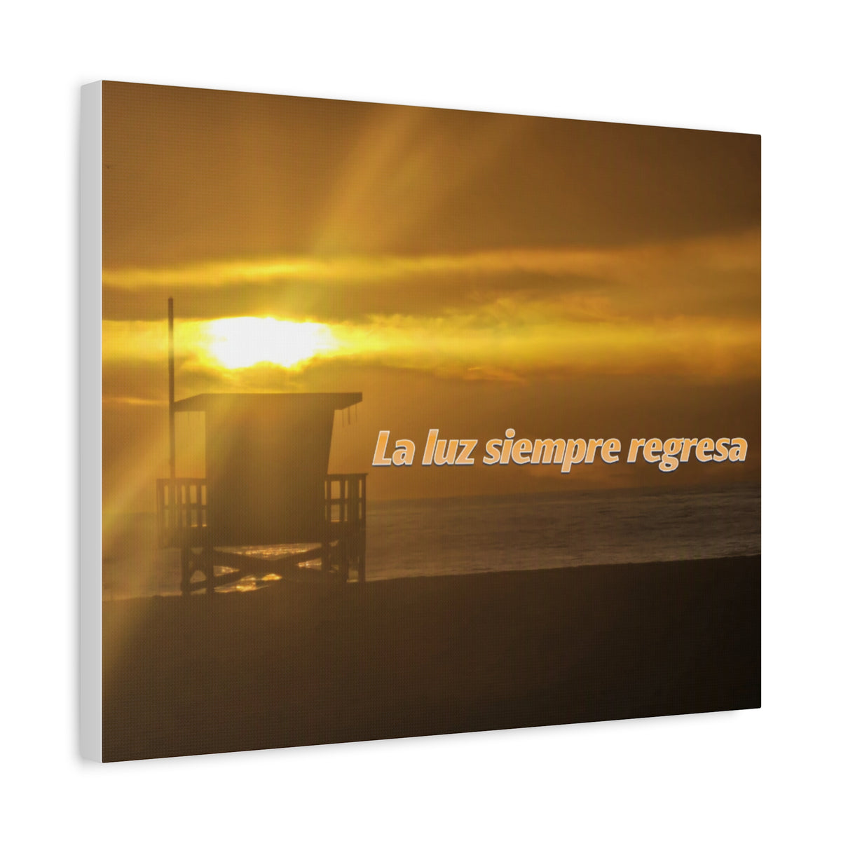 La Luz Siempre Regresa Canvas Print