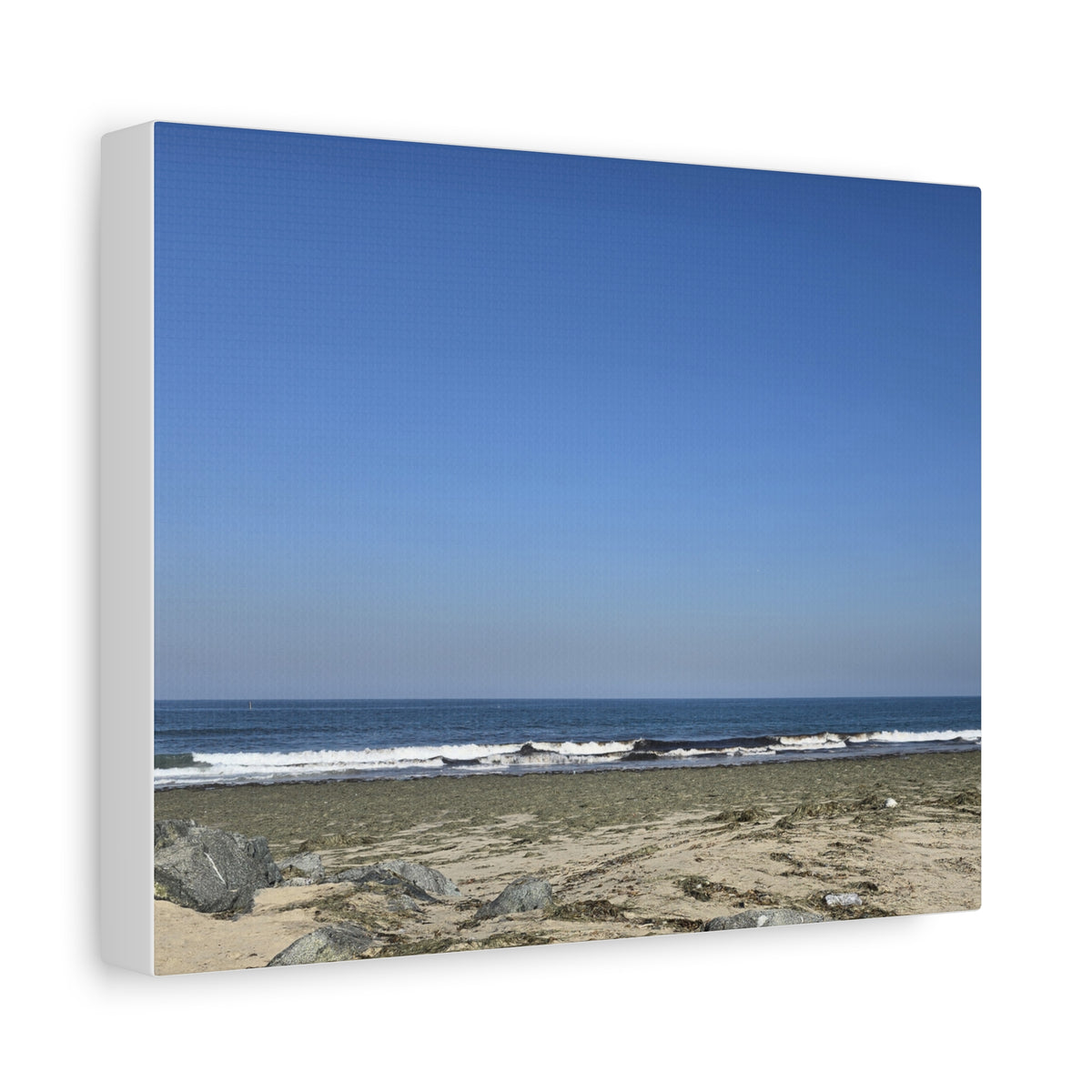 Peaceful Beach Sunset Canvas Print