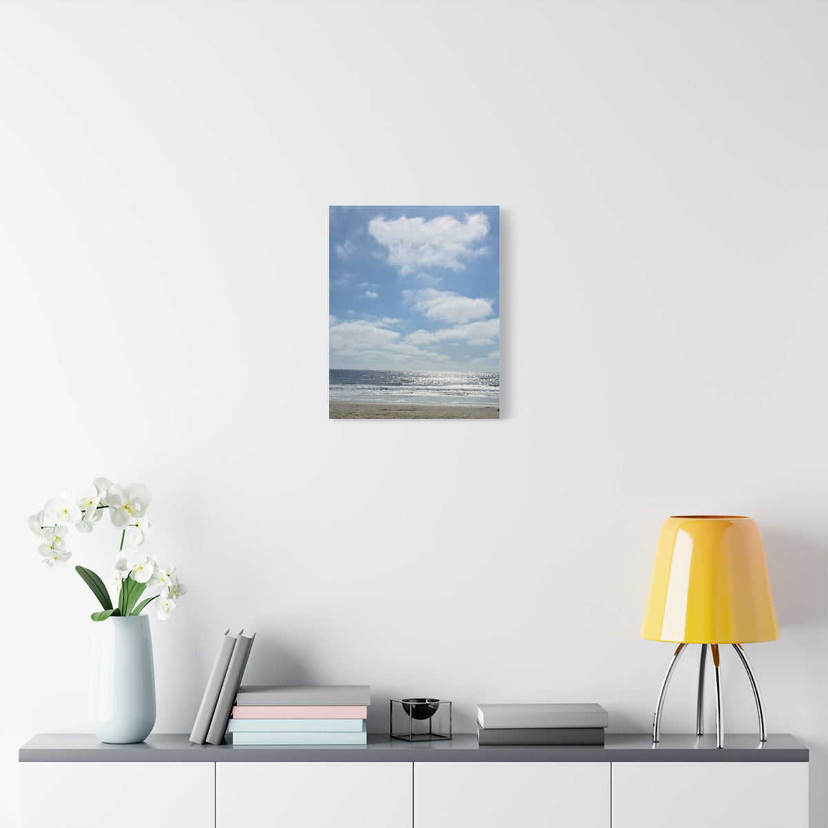Beautiful Beachfront Day Canvas Print