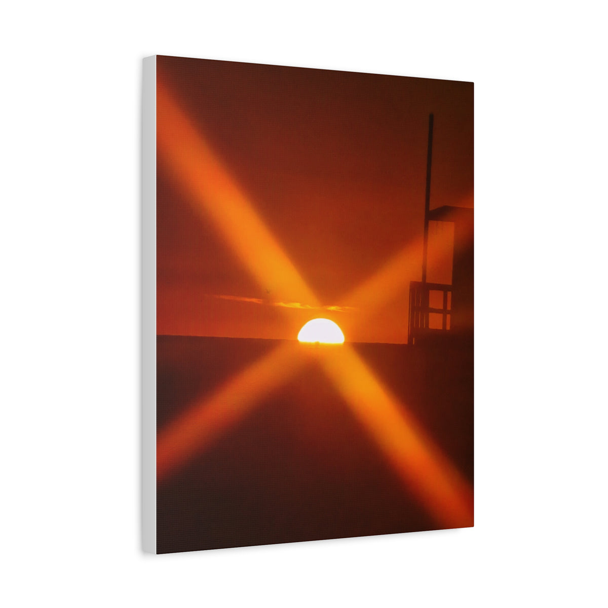 Beautiful Coastal Sunset Canvas Print
