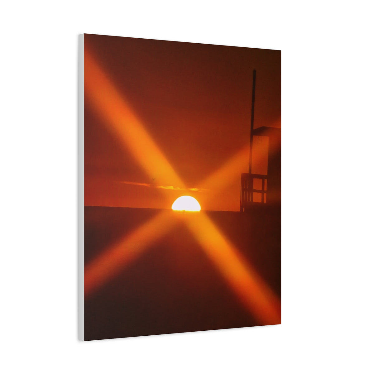 Beautiful Coastal Sunset Canvas Print