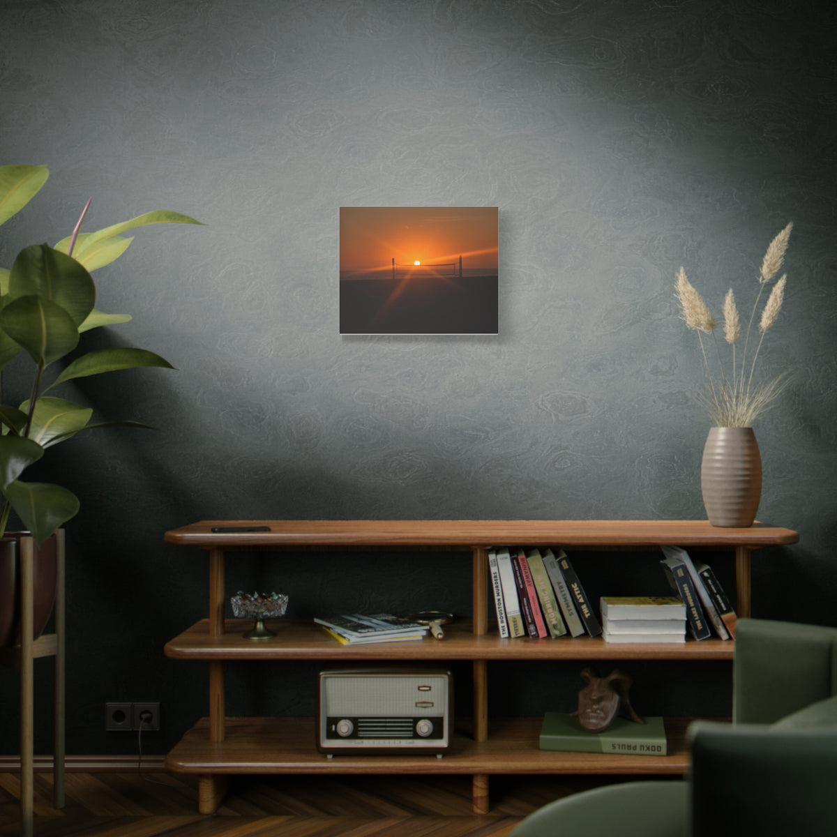 Beachfront Sunset Canvas Print