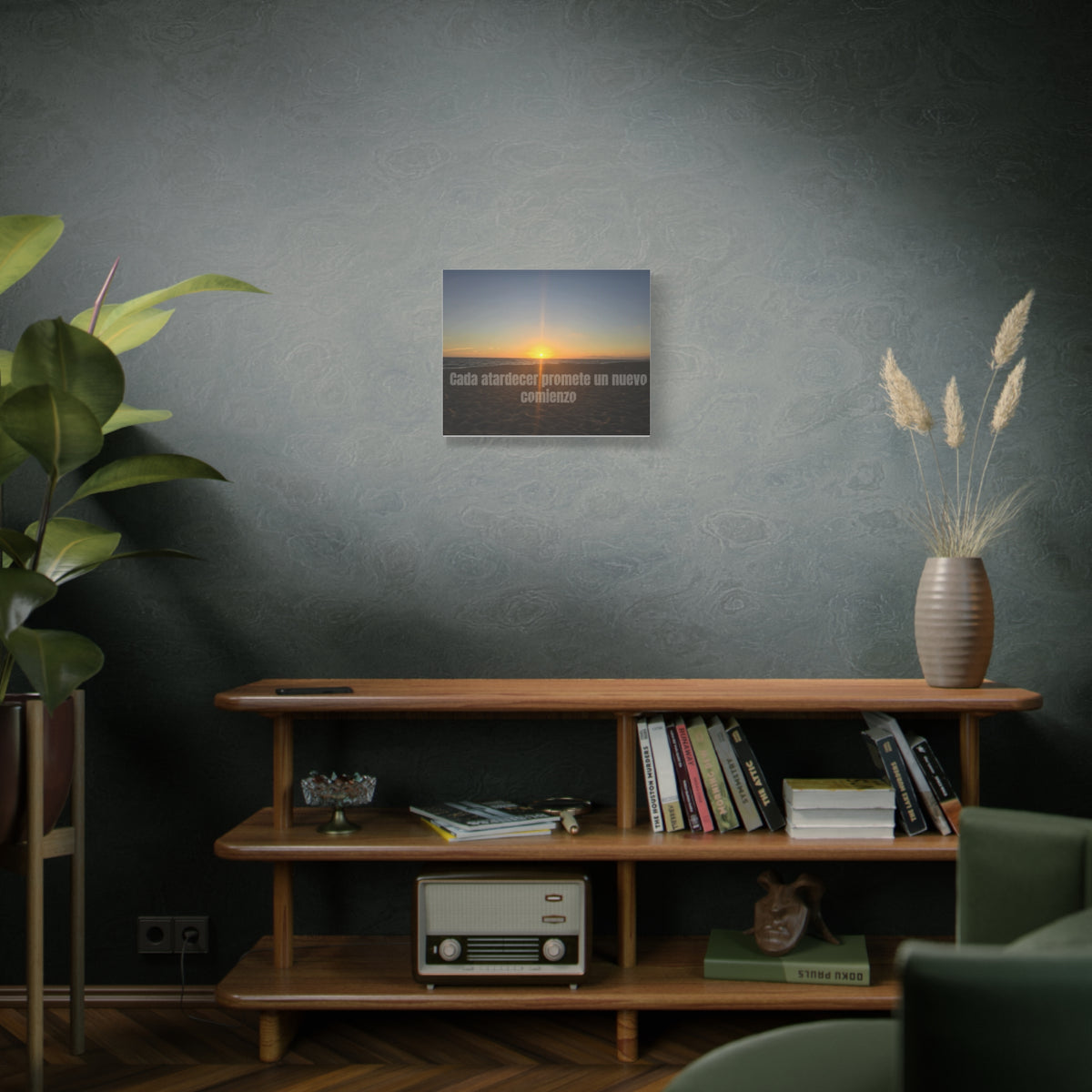 Cada Atardecer Promete un Nuevo Comienzo Canvas Print