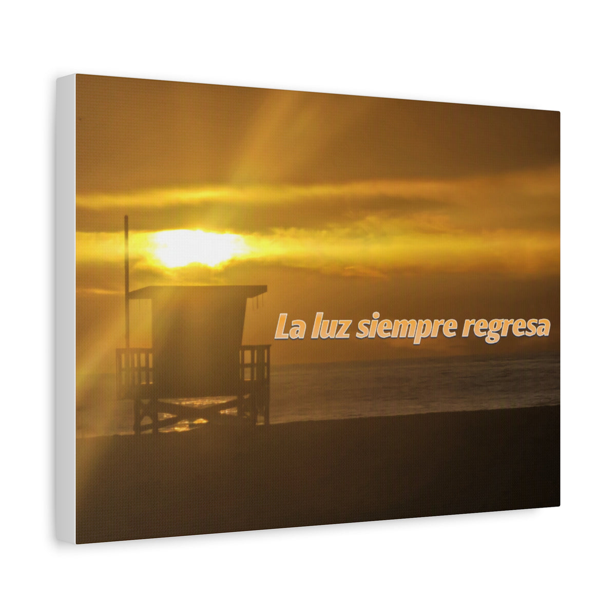 La Luz Siempre Regresa Canvas Print