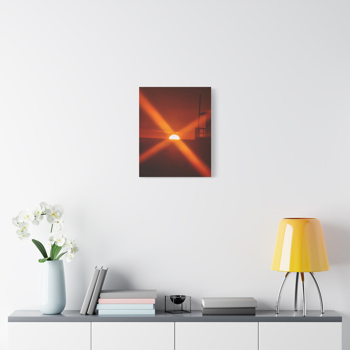 Beautiful Coastal Sunset Canvas Print