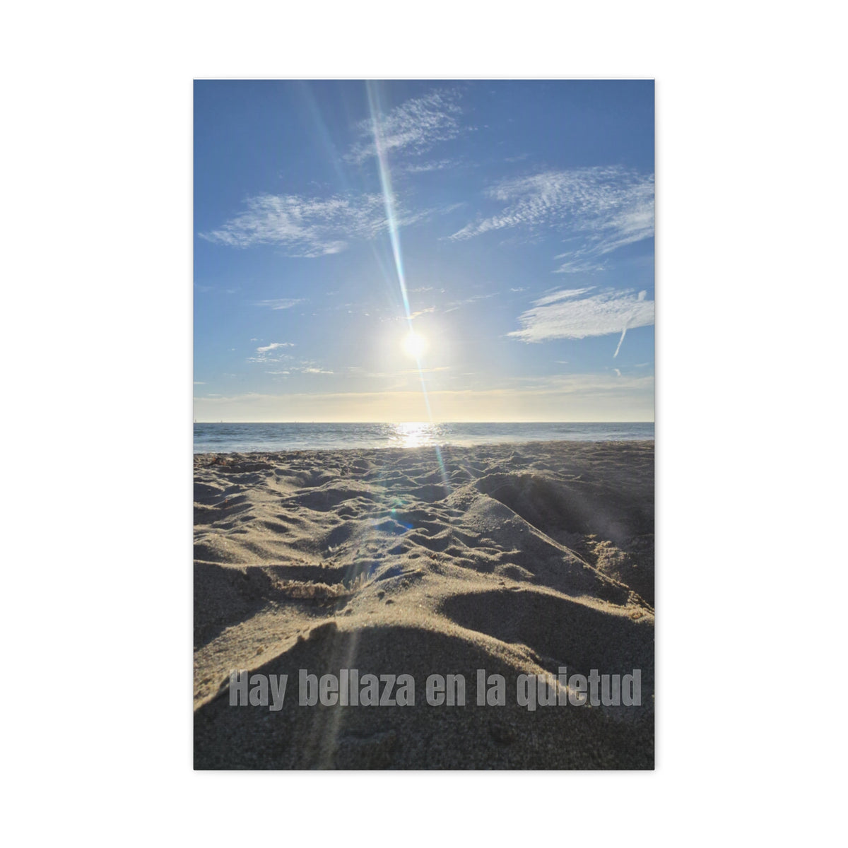 Inspirational Ocean View in Spanish