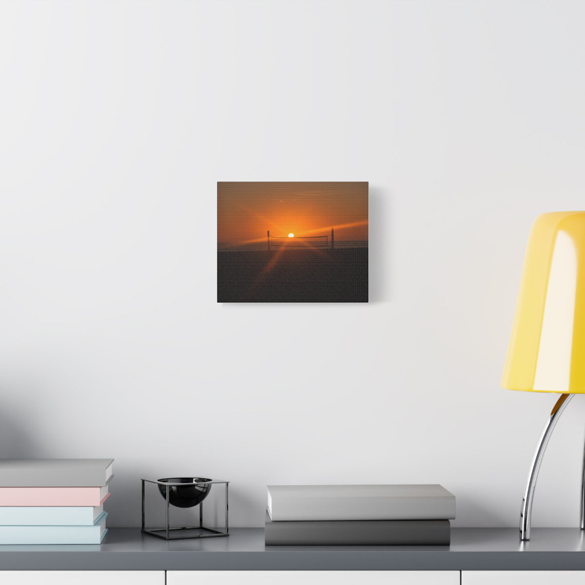 Beachfront Sunset Canvas Print