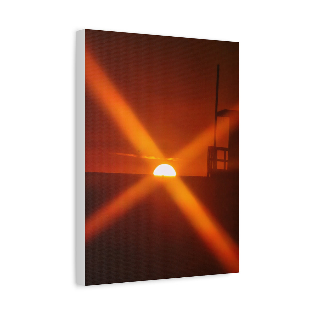 Beautiful Coastal Sunset Canvas Print