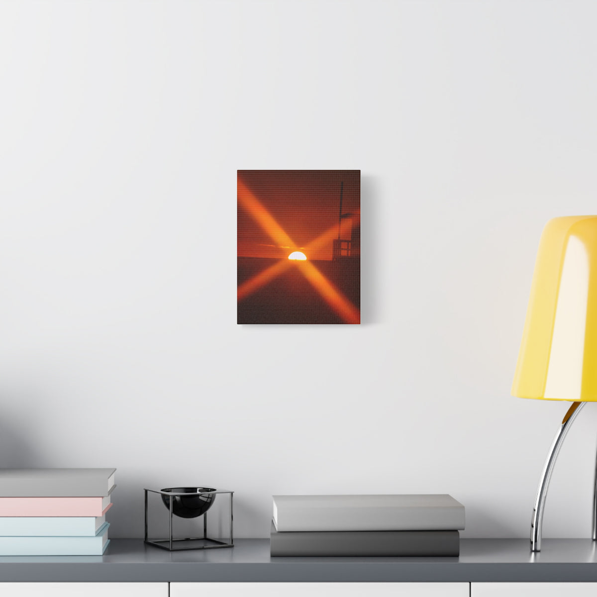 Beautiful Coastal Sunset Canvas Print