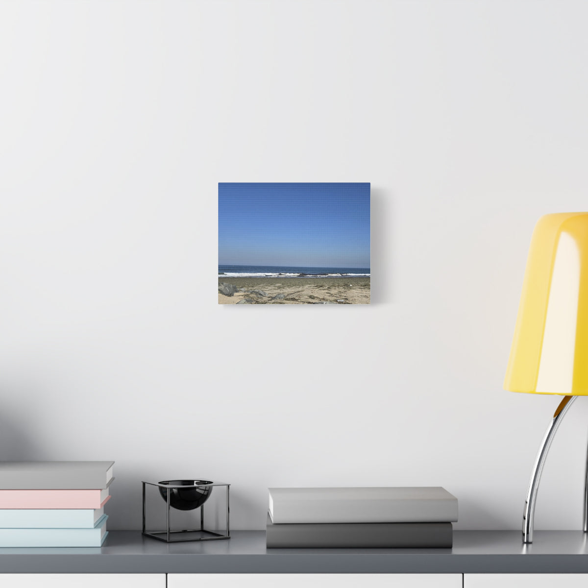 Peaceful Beach Sunset Canvas Print