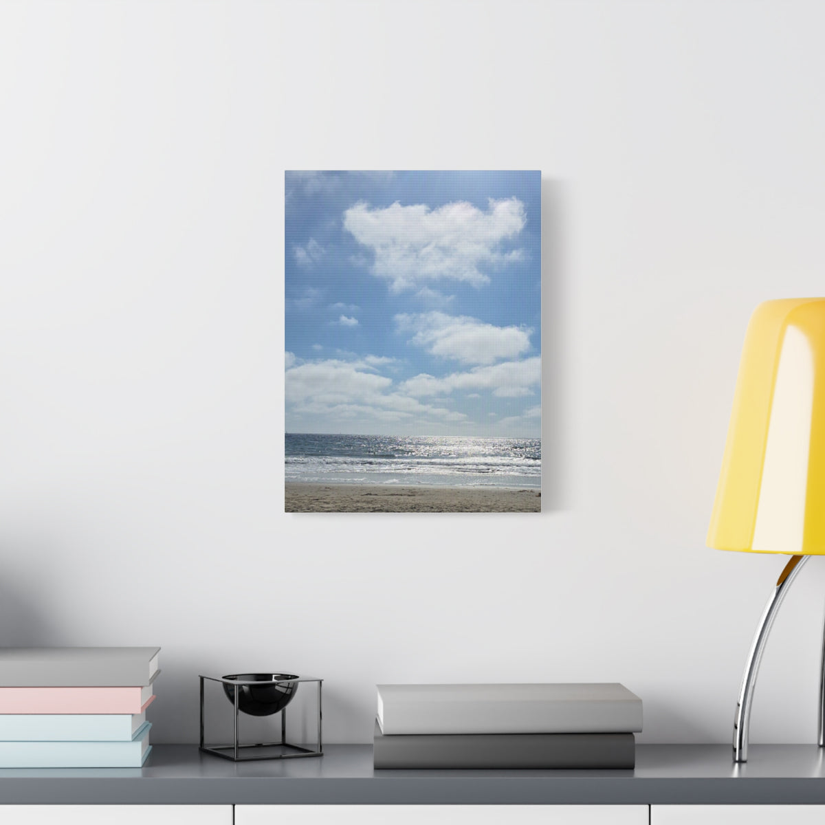 Beautiful Beachfront Day Canvas Print